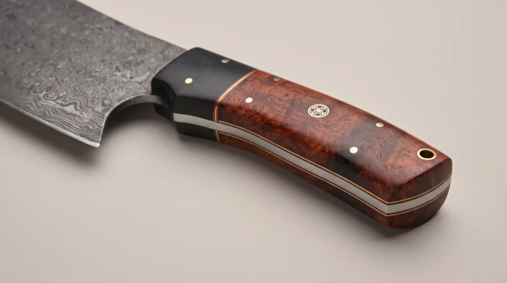 Heavy Duty Damascus Forged Cleaver Knife, picture 2