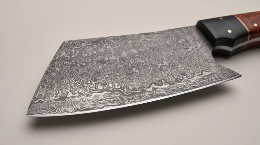 Heavy Duty Damascus Forged Cleaver Knife, picture 3