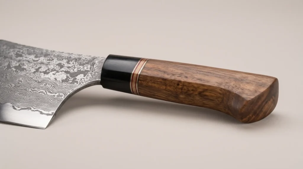 Hand-Forged Damascus Steel Cleaver – 13 Inch Kitchen Knife, picture 2